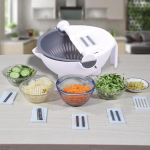 13 in 1 Multi-Functional Kitchen Wet Basket Vegetable Cutter
